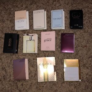 Sample perfumes